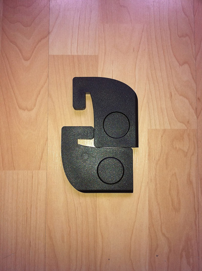 Photo of part of the MoviePeg alphabet