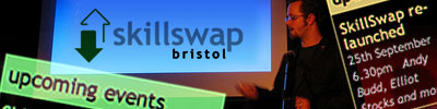 Article illustration for I'm speaking at SkillSwap Bristol