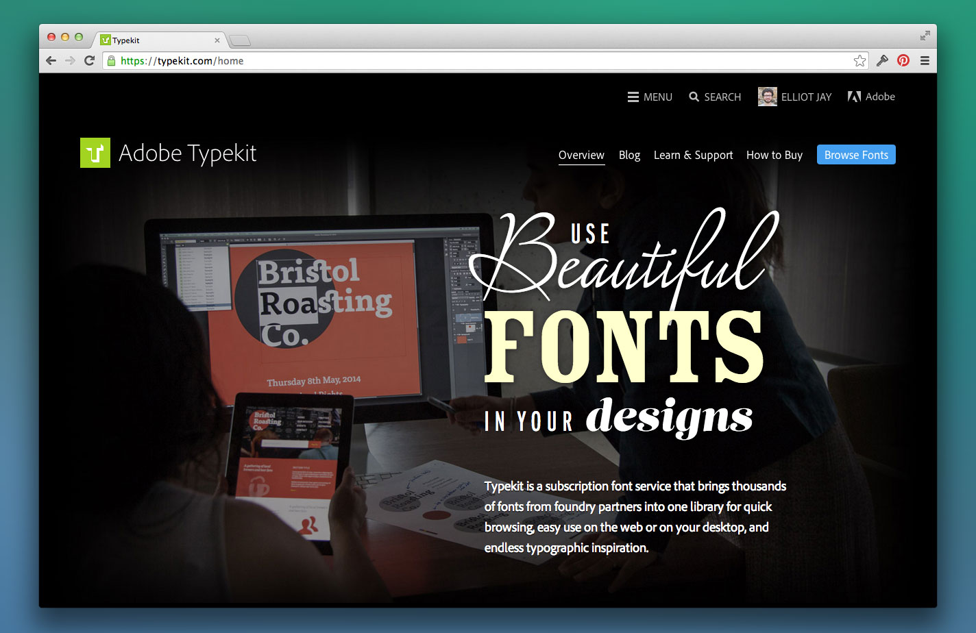 Article illustration for Typekit updates for CC 2014