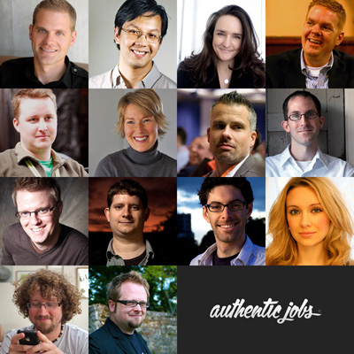 Authentic Jobs team shot
