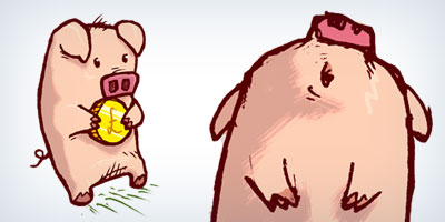 Article illustration for Branding The Money Pig