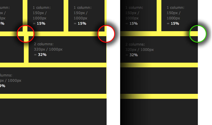 Screenshot of browser inconsistencies
