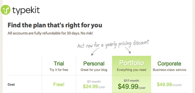 Article illustration for More reasons to get excited about Typekit