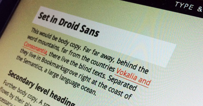 Article illustration for Free HTML / CSS for type & palette proposals