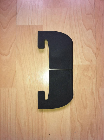Photo of part of the MoviePeg alphabet
