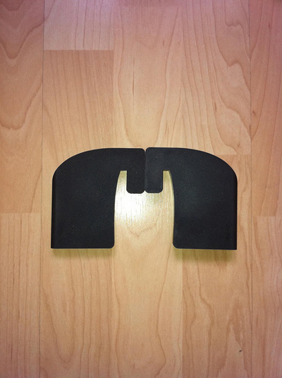 Photo of part of the MoviePeg alphabet