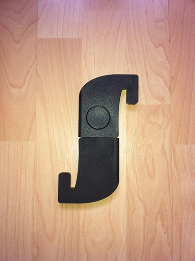 Photo of part of the MoviePeg alphabet